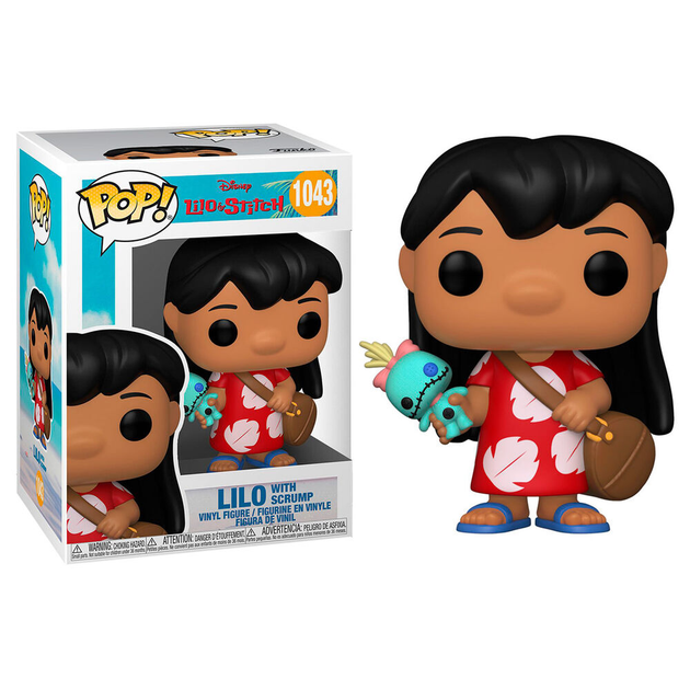 Figurka Funko Pop! Lilo and Stitch Lilo with Scrump 9 cm (889698556149) - obraz 1