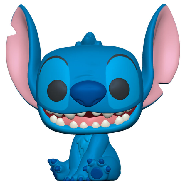 Фігурка Funko Pop! Lilo and Stitch Smiling Seated Stitch 9 см (889698556170) - зображення 1