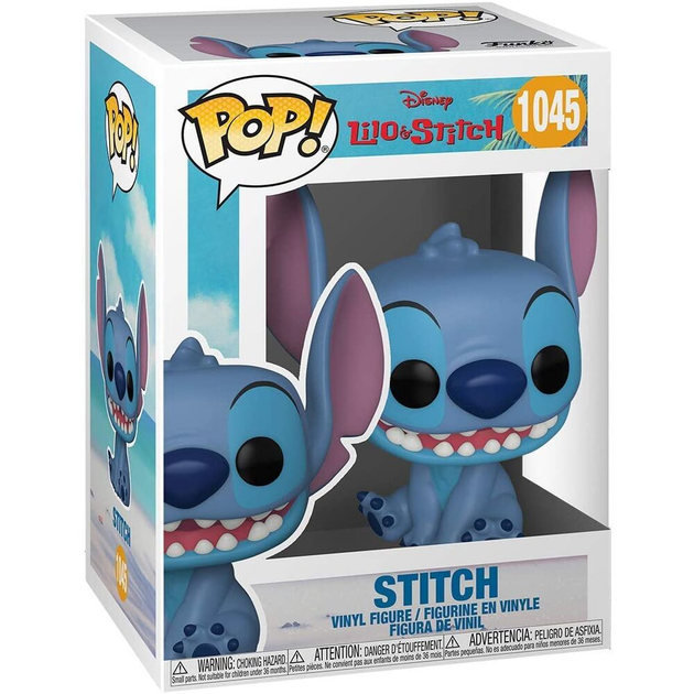 Фігурка Funko Pop! Lilo and Stitch Smiling Seated Stitch 9 см (889698556170) - зображення 2