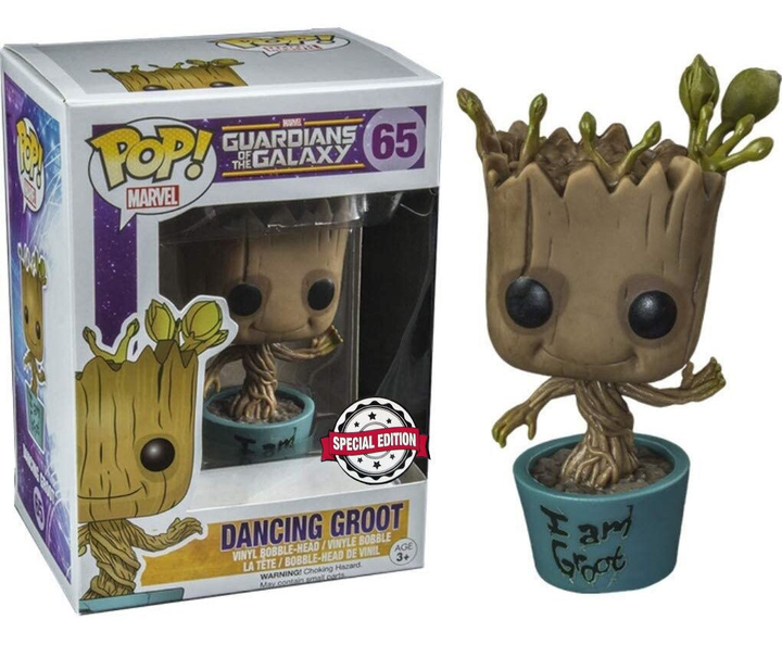 Figurka Funko Pop! Marvel Guardians of the Galaxy Dancing I Am Groot Exclusive 9 cm (849803052539) - obraz 2