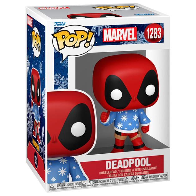 Figurka Funko Pop! Marvel Holiday Deadpool 9 cm (889698721875) - obraz 2