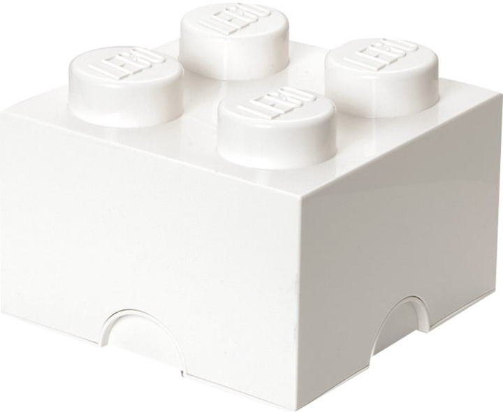 Pojemnik LEGO Room Copenhagen Storage Brick 4 White (40031735) - obraz 2