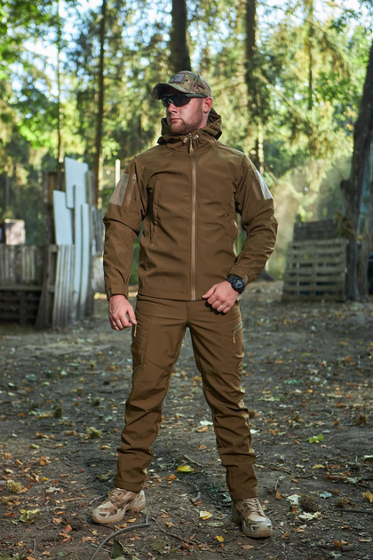 Костюм мужской Soft Shell ED Койот 3XL - изображение 7