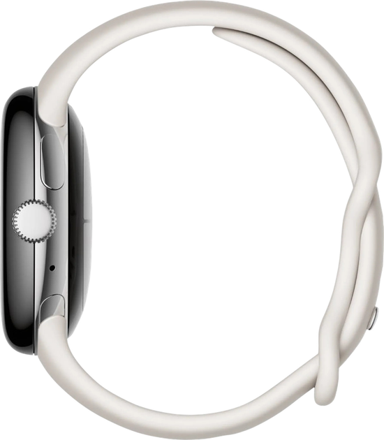 Смарт-годинник Google Pixel Watch LTE 41mm Polished SIlver/Chalk (GA04301-DE) - зображення 4