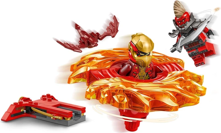 Конструктор Lego Ninjago Спиннер Спин-джитсу дракона Кая 71823