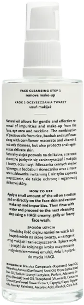 Olejek do demakijazu Hagi Naturalny 100 ml (5905214945060) - obraz 2