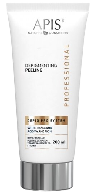 Peeling do twarzy Apis Depigmenting  wybielający peeling depigmentujący z kwasem traneksamowym 1% i ficyną 200 ml (5901810005511) - obraz 1