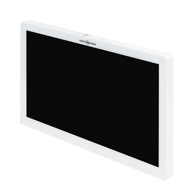 Цветной Wi-Fi AHD видеодомофон GreenVision GV-061-AHD-M-VD10SD White - Фото 2 Цветной Wi-Fi AHD видеодомофон GreenVision GV-061-AHD-M-VD10SD White - изображение 2