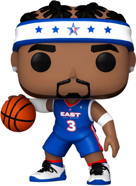 Фігурка Funko Pop! NBA All Stars Allen Iverson 2005 9 см (889698674898) - зображення 2