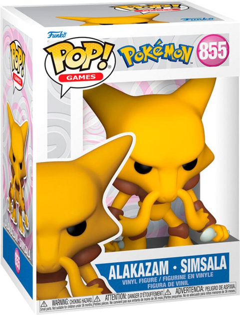 Figurka Funko Pop! Pokemon Alakazam 9 cm (889698742160) - obraz 1