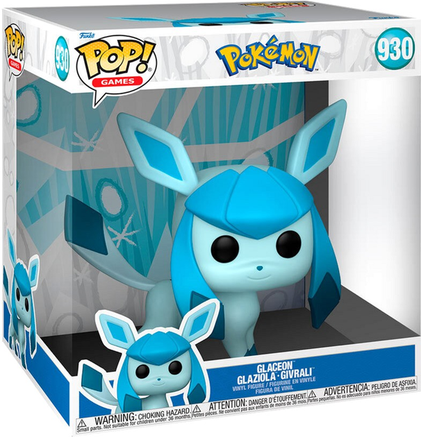 Figurka Funko Pop! Pokemon Glaceon 25 cm (889698690850) - obraz 1