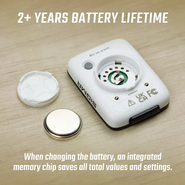 Licznik rowerowy przewodowy Sigma BC 10.0 WR Black/White (4016224102105) - obraz 7