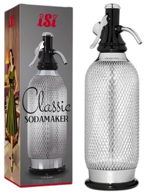Сифон для газованої води ISI SodaMaker Classic 1 л (9002377010607) - зображення 3