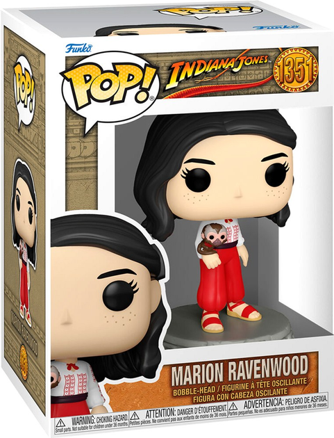 Figurka Funko Pop! Indiana Jones Marian Ravenwood 9 cm (889698592604) - obraz 1