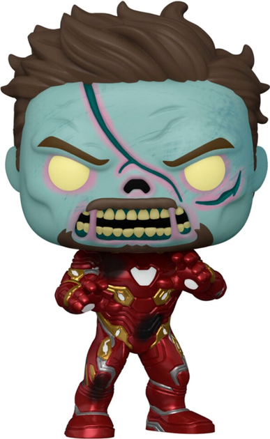 Figurka Funko Pop! Marvel What If Zombie Iron Man 9 cm (889698573795) - obraz 2