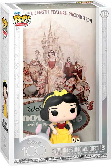 Zestaw figurek Funko Pop! Movie Poster Disney 100th Snow White & Woodland Creatures 2 szt (889698675802) - obraz 1