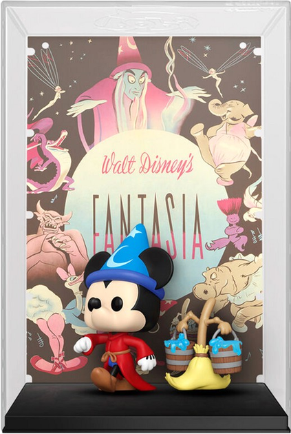 Zestaw figurek Funko Pop! Movie Poster Disney 100th Fantasia Sorcerer s Apprentice Mickey 2 szt (889698675789) - obraz 2