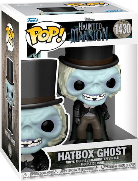 Figurka Funko Pop! Disney Haunted Mansion Hatbox Ghost 9 cm (889698723671) - obraz 1