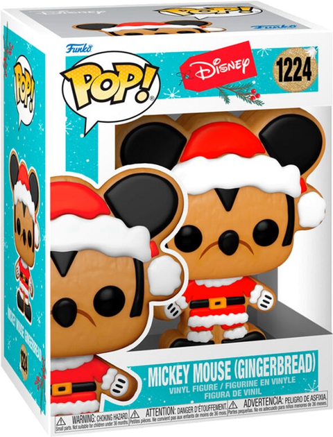 Figurka Funko Pop! Disney Holiday Mickey Mouse Gingerbread 9 cm (889698643290) - obraz 1