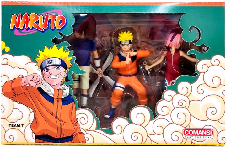 Zestaw figurek Comansi Naruto Shippuden 3 szt (8412906903491) - obraz 1