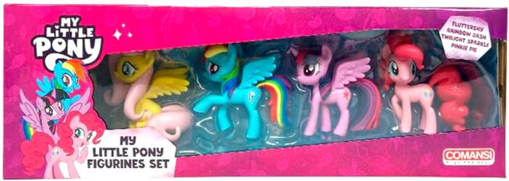 Zestaw figurek Comansi My Little Pony 5 szt (8412906902593) - obraz 1