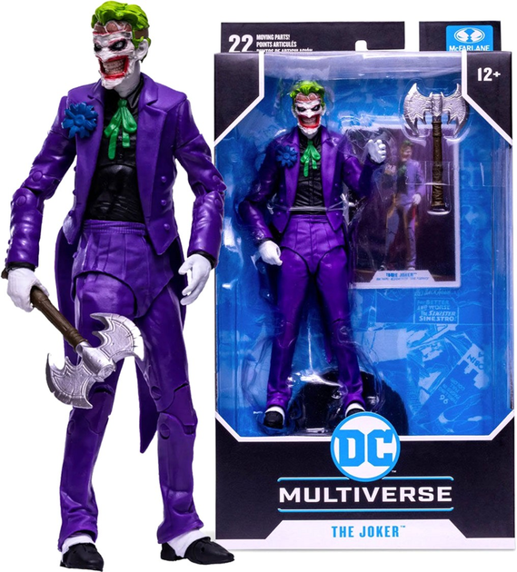 Фігурка аксесуарами Mcfarlane Toys DC Comics Multiverse The Joker 18 см (787926152326) - зображення 1