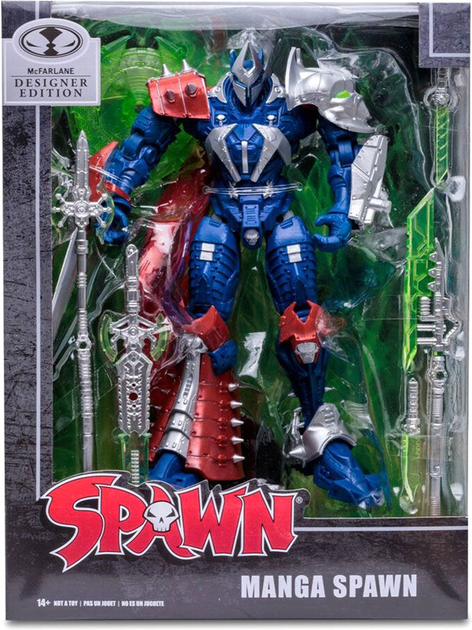 Figurka Mcfarlane Toys Spawn Designer Edition Spawn z akcesoriami 18 cm (787926901566) - obraz 1