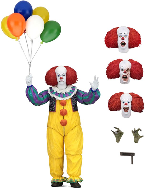 Figurka Neca 1990 It Pennywise Ultimate z akcesoriami 18 cm (634482454602) - obraz 1