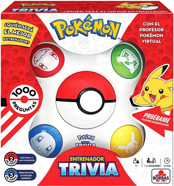 Настільна гра Educa Borras Pokemon Trivia (іспанське видання) (8412668194410) - зображення 2