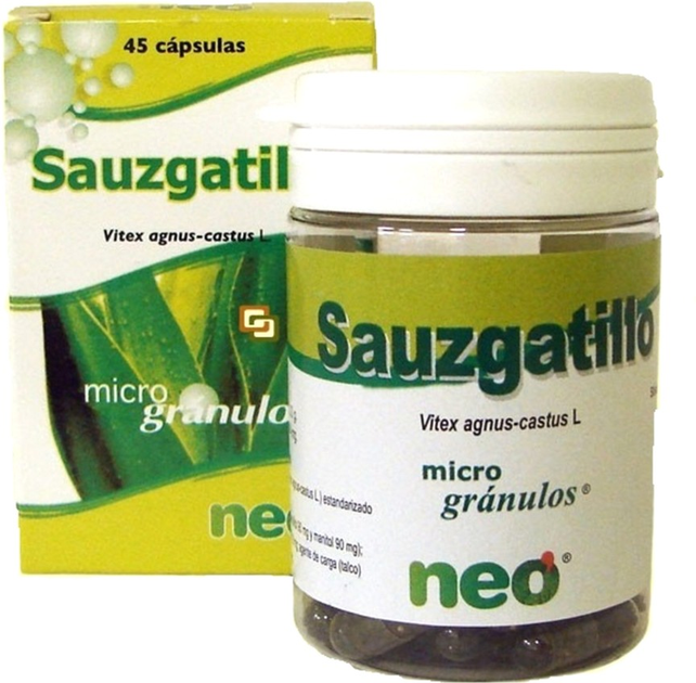 Naturalny suplement diety Neo Fitogranulos Sauzgatillo 45 kapsułek (8436036590086) - obraz 2