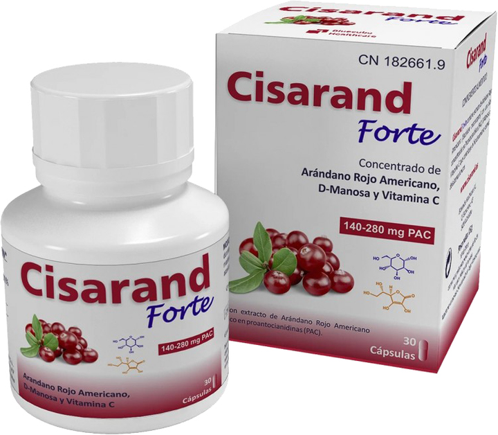 Дієтична добавка Blucube Healthcare Cisarand Forte 30 капсул (8437014181210) - зображення 1