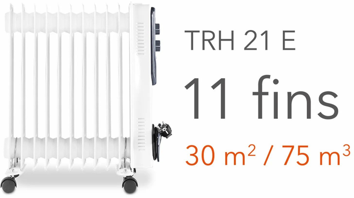 Масляний обігрівач TRH 21 E - зображення 8