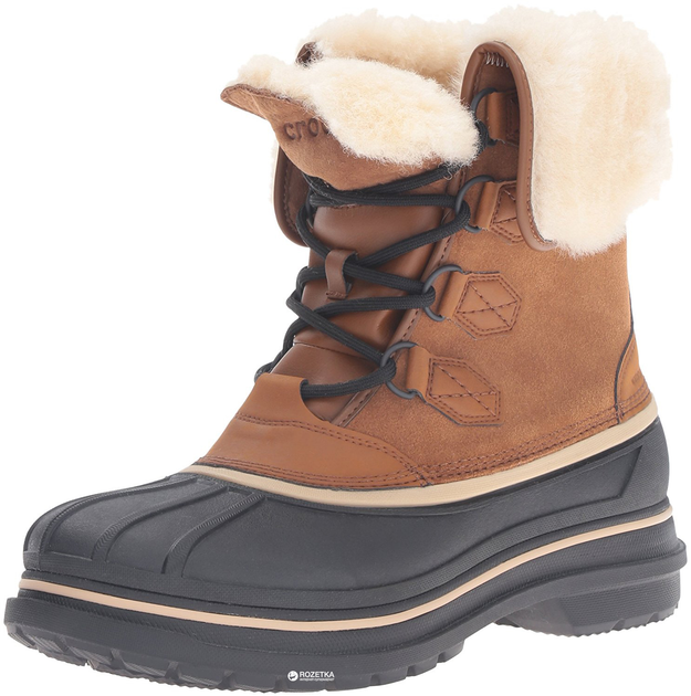 Crocs shearling best sale boot