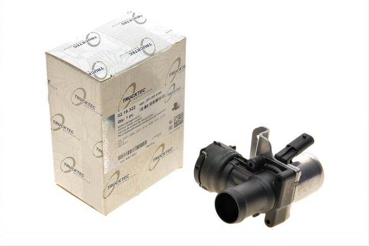 Кран пічки MB MB C-class W204/E-class W212 07-15 електро - 02.19.322 TRUCKTEC AUTOMOTIVE - зображення 1