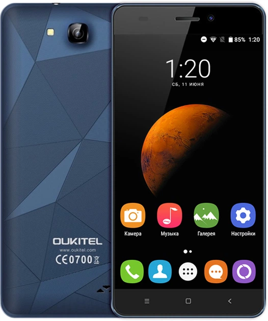 Мобильный телефон Oukitel C3 Blue – фото, отзывы, характеристики в