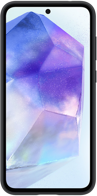Панель Samsung Silicone Case для Samsung Galaxy A55 Black (EF-PA556TBEGWW) - зображення 4