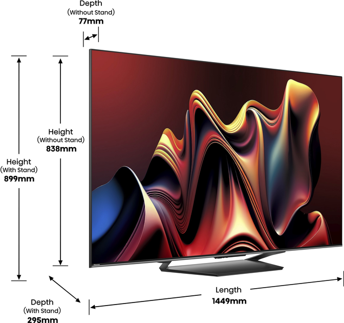 Telewizor Hisense miniLED 65U7NQ (6942351404547) - obraz 11