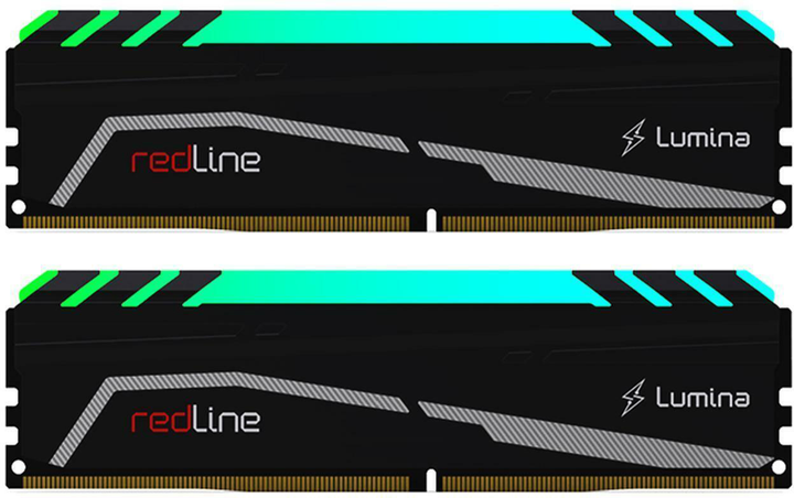 Оперативна пам'ять Mushkin DDR4-3600 65536MB PC4-28800 (Kit of 2x32768) Redline Lumina (MLA4C360JNNM32GX2) - зображення 1