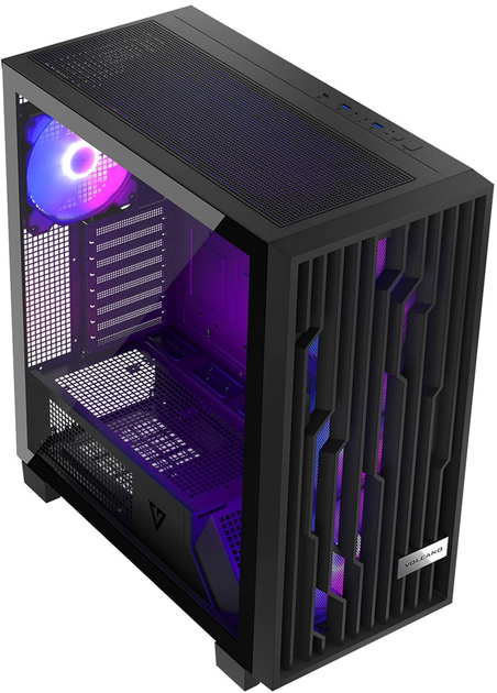 Корпус Modecom VOLCANO PERUN APEX ARGB MIDI BLACK (AT-PERUN-4F-ARGB-10-00000) - изображение 2