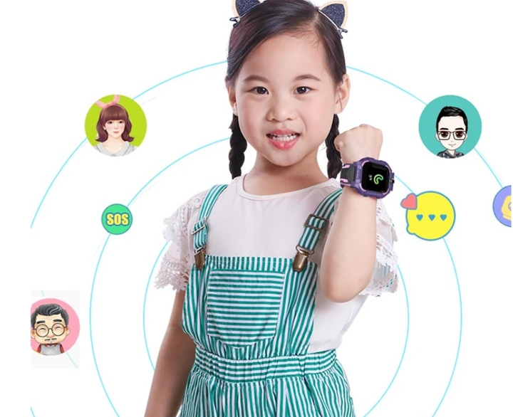 Дитячий годинник Smart Baby Watch Q19/ рожево-фіолетовий - Фото 6 Дитячий годинник Smart Baby Watch Q19/ рожево-фіолетовий - зображення 6