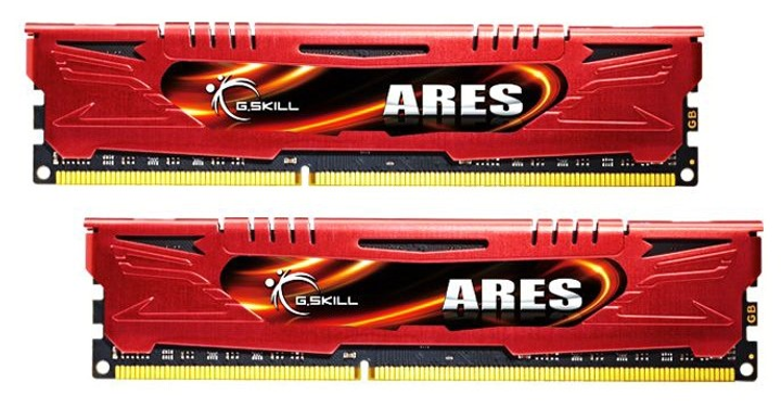 Оперативна пам'ять G.Skill DDR3-2133 16384MB PC3-17000 (Kit of 2x8192) Ares Red (F3-2133C11D-16GAR) - зображення 1