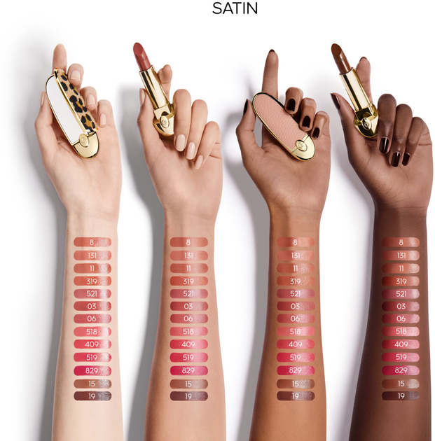 Змінний блок Помада для губ Guerlain Rouge G 319 Le Moka Chaud 3.5 г (3346470438972) - зображення 5