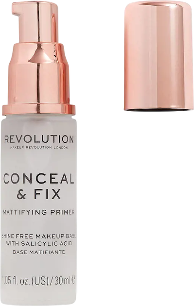 База під макіяж Makeup Revolution Conceal & Define матуюча 30 мл (5057566143554) - зображення 2