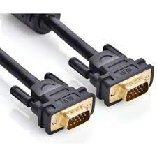 Кабель UGREEN VGA Male to Male Cable 20m (чорний) - Фото 2 Кабель UGREEN VGA Male to Male Cable 20m (чорний) - зображення 2