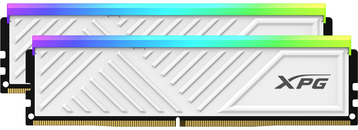 Pamięć RAM ADATA XPG SPECTRIX D35G DDR4-3200 65536MB (Kit of 2x32768) PC4-25600 RGB White (AX4U320032G16A-DTWHD35G) - obraz 2