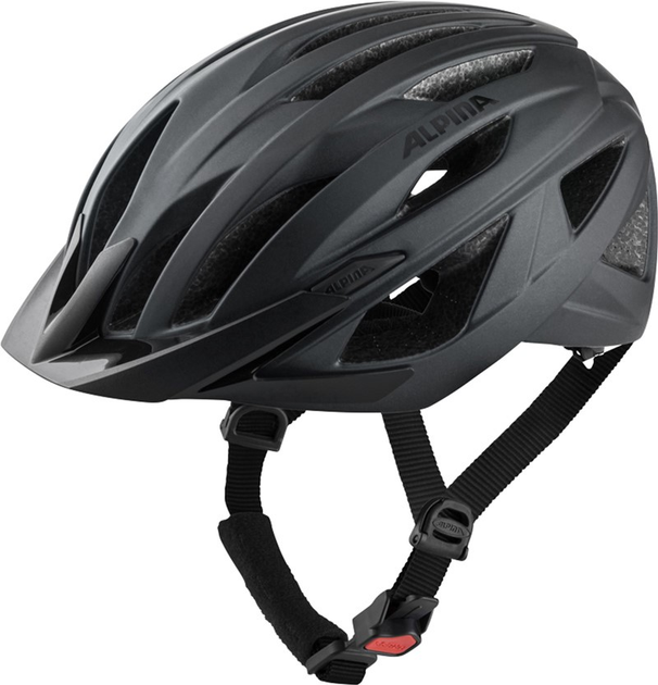 Kask rowerowy Alpina Parana 58-63 cm Black Matt (4003692302304) - obraz 1