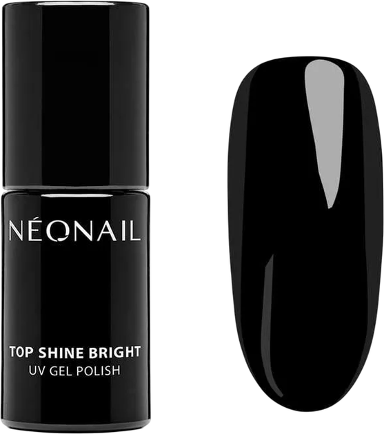 Top do paznokci NeoNail hybrydowy Top Shine Bright 7.2 ml (5903657884687) - obraz 1