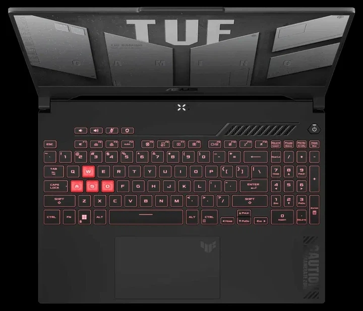 Ноутбук Asus TUF Gaming A15 (2023) R7 7735HS/RTX 4060/RAM 16GB/SSD 1TB/144Hz Б\В - Фото 4 Ноутбук Asus TUF Gaming A15 (2023) R7 7735HS/RTX 4060/RAM 16GB/SSD 1TB/144Hz Б\В - зображення 4