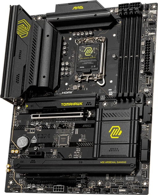 Материнська плата MSI MAG B860 Tomahawk Wi-Fi (s1851, Intel B860, PCI-Ex16) (7E39-001R) - зображення 2