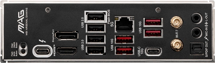 Материнська плата MSI MAG B860 Tomahawk Wi-Fi (s1851, Intel B860, PCI-Ex16) (7E39-001R) - зображення 4